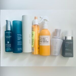 Luxury Hair Care Product Bundle (Leave-In Conditioners & Serums)